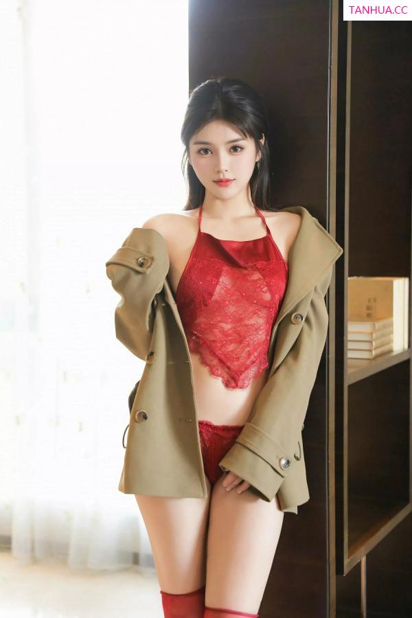   [XiuRen]高清写真图 2025.04.14 No.10148 小甜甜甜 红色丝袜第2张图片